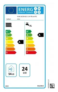 Vaillant ecoTEC Intro 24/28 AS 1-1 Tam Yoğuşmalı Kombi (24 kW kalorifer - 28 kW sıcak su)
