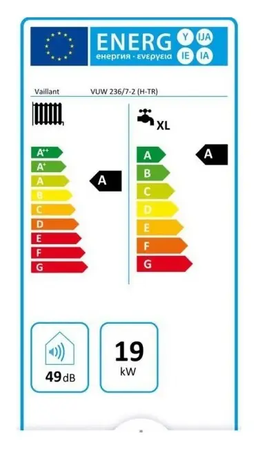 Vaillant ecoTEC Pure VUW 236/7-2 Tam Yoğuşmalı Kombi (17.000 kcal/h) 20 kW