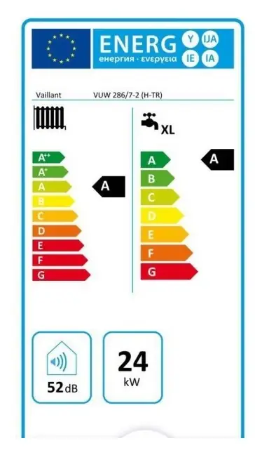 Vaillant ecoTEC Pure VUW 286/7-2 Tam Yoğuşmalı Kombi (20.000 kcal/h) 24 kW